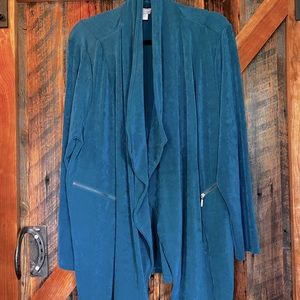 Travelers Classic Long Zip-Pocket Jacket - Striking Teal